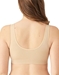 B-Smooth® Front Close Bralette in Sand, Back View