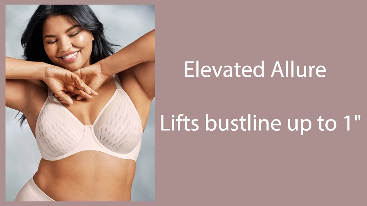 Wacoal Instant Polish T-Shirt Bra has soft foam cups that give you a flattering rounded shape